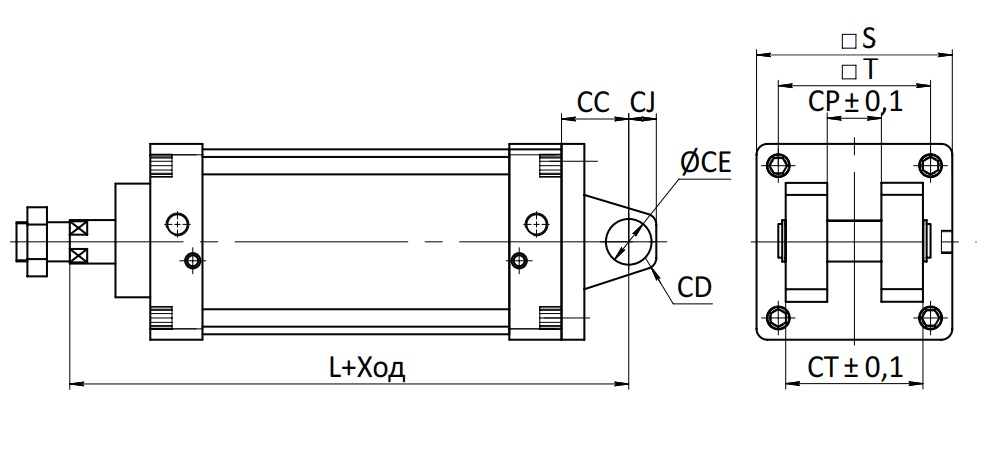 Задняя охватывающая цапфа SC-SC-СB-40 купить Нижнем Новгороде